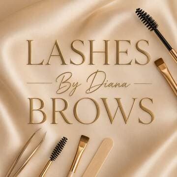 Lashes and Brows by Diana logo